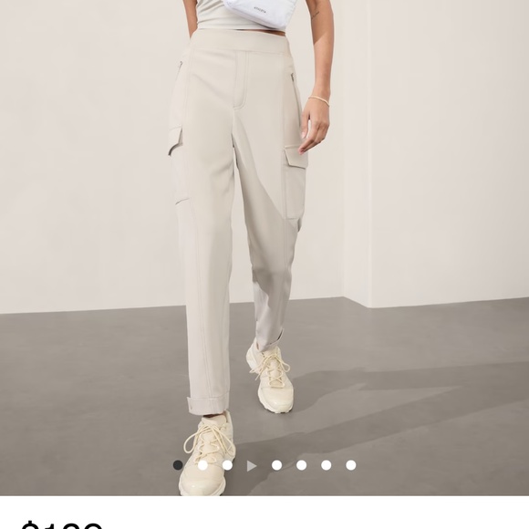 Athleta Endless Cargo Pant in Ivory - Picture 1 of 4